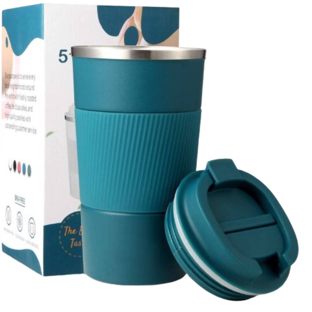 Wosta Insulated Travel Coffee Mug Tumbler 2.0 - 510ml (Blue) | Grocsy