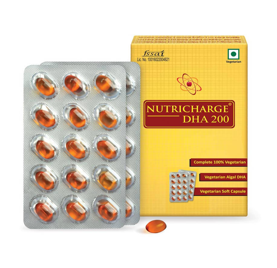 Nutricharge DHA 200 Capsules | Grocsy