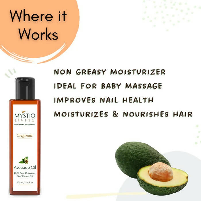 Mystiq Living Originals Avocado Oil | Grocsy