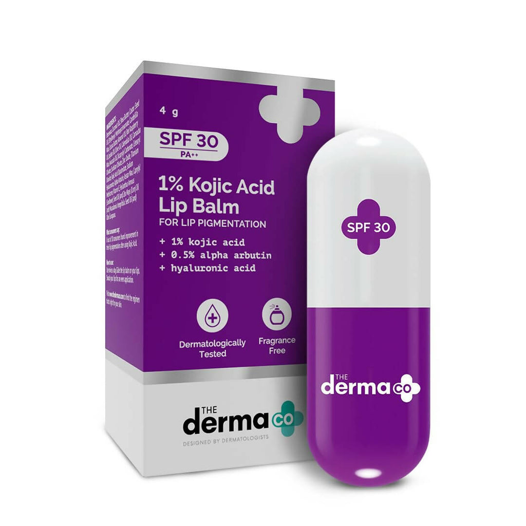 The Derma Co 1% Kojic Acid Lip Balm | Grocsy