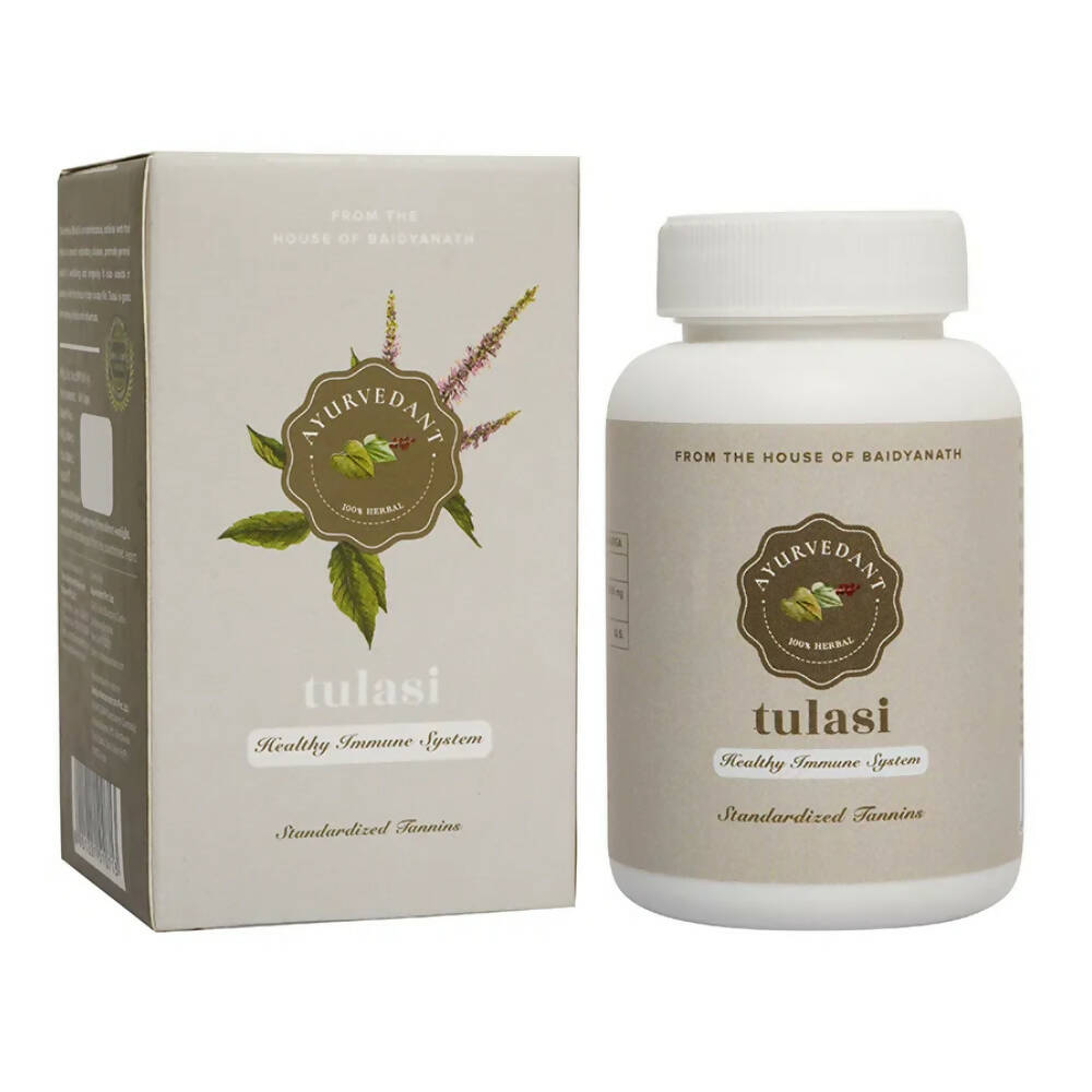 Baidyanath Jhansi Ayurvedant Tulasi Capsules | Grocsy