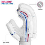 DSC Intense Frost Leather Cricket Batting Gloves for Mens - Right Hand, White, One Size | Grocsy
