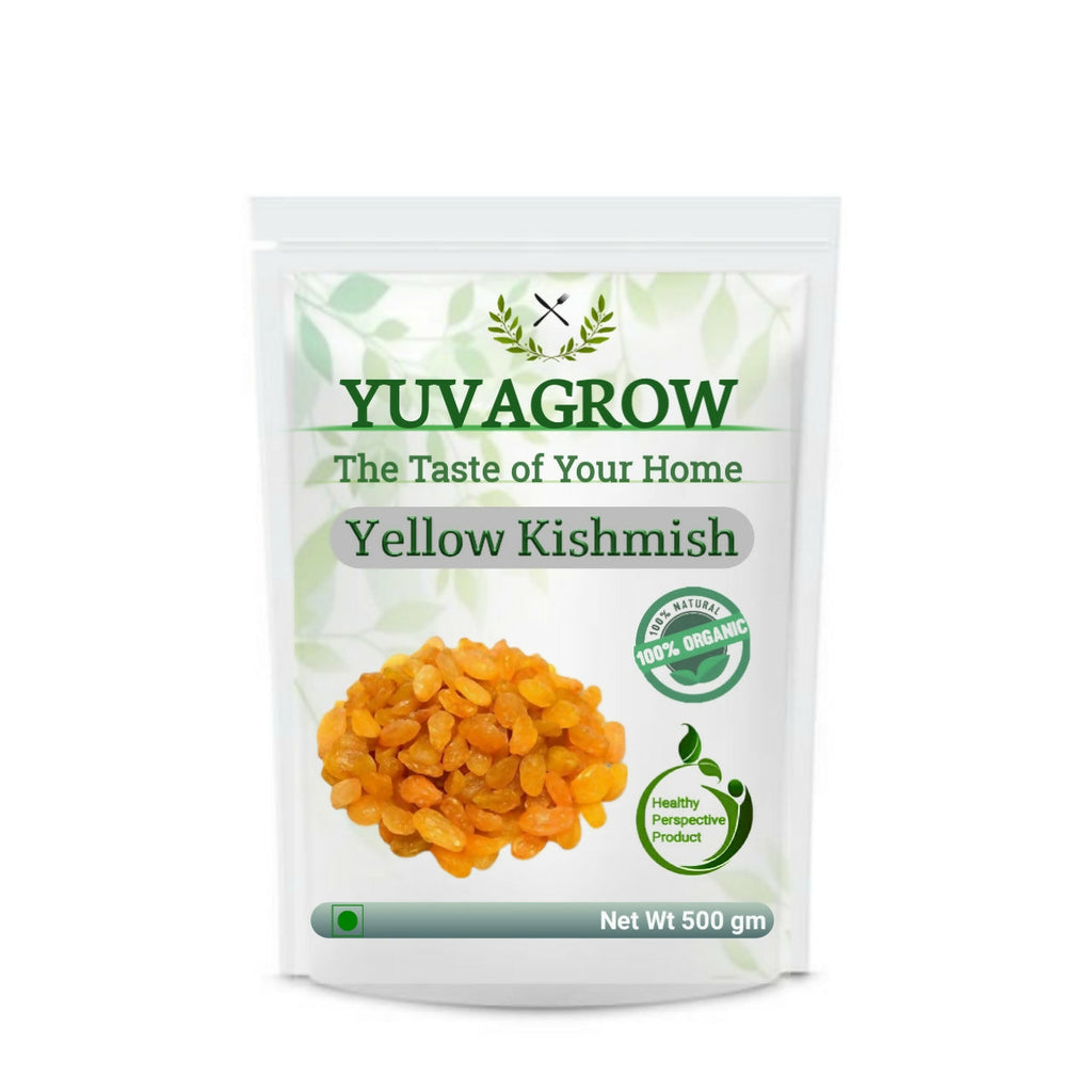 Yuvagrow Yellow Seedless Kishmish | Grocsy