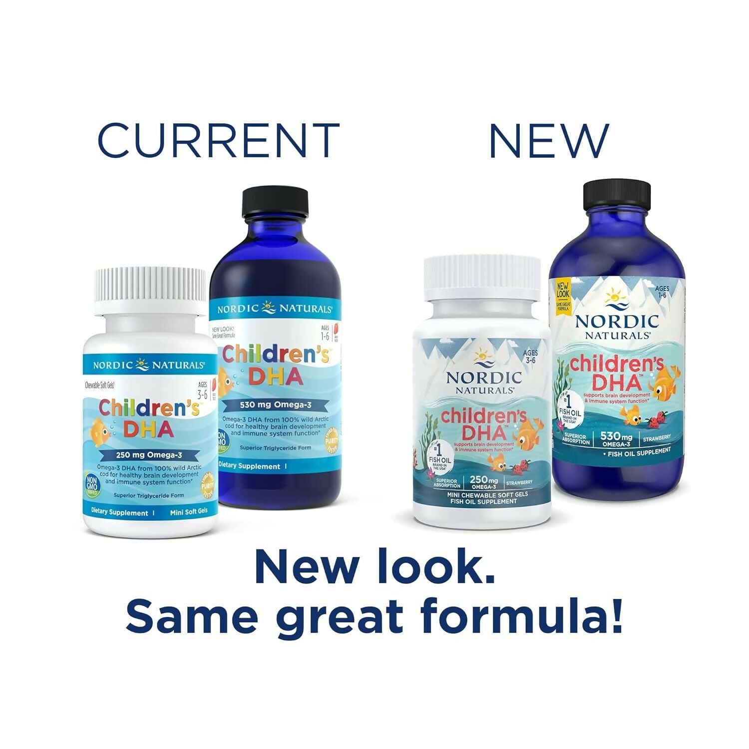 Nordic Naturals Children’s DHA For Omega 3 Fish Oil - Strawberry Flavour | Grocsy