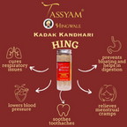 Tassyam Organics Kadak Kandhari Hing | Grocsy