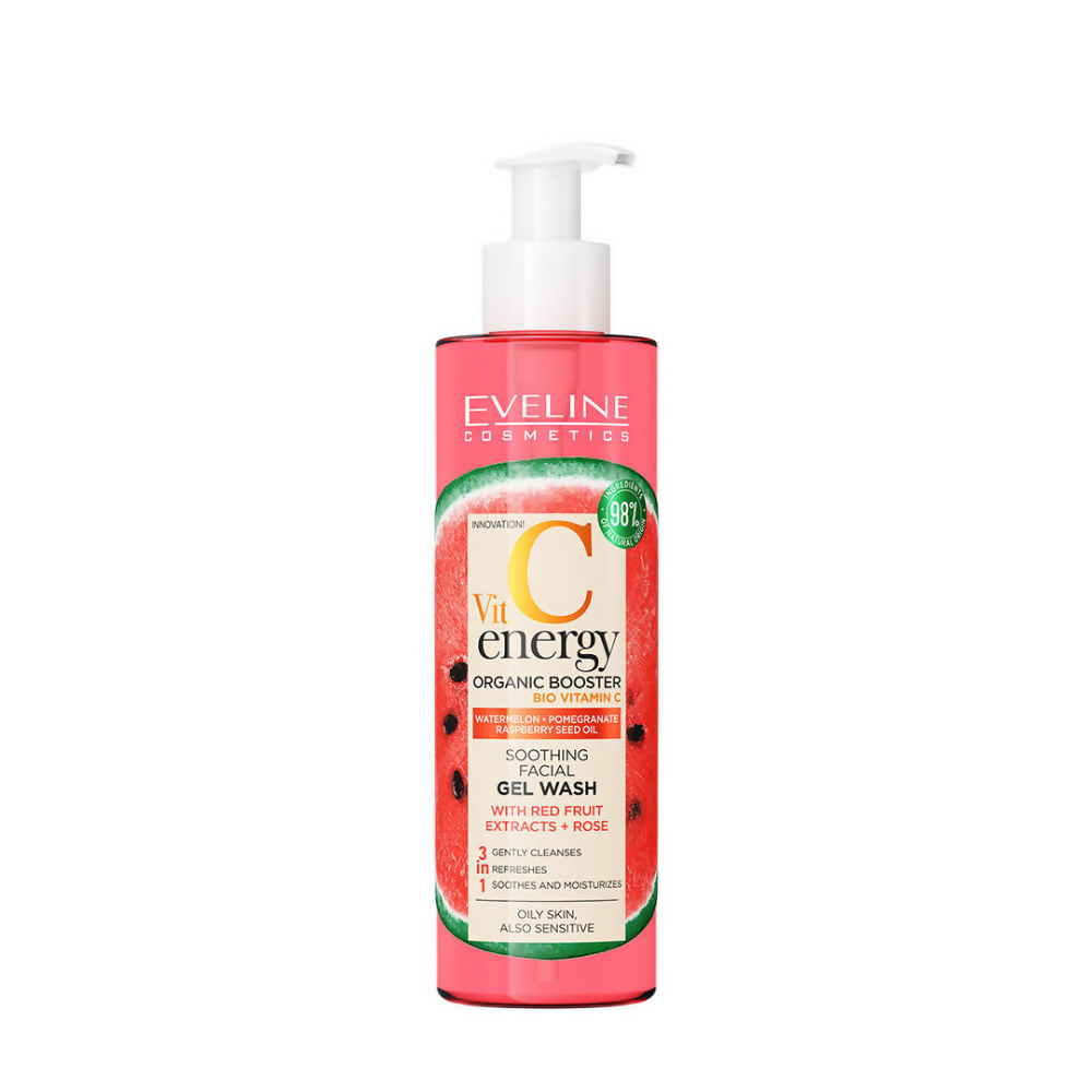 Eveline Cosmetics Vit C Energy Organic Booster Soothing Face Wash | Grocsy