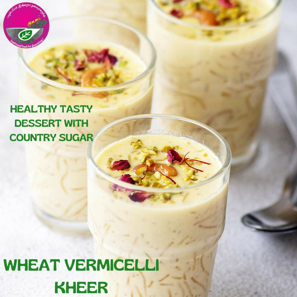 Ammi Samayal Wheat Vermicelli (Semiya/Sevai) and Country Sugar Combo | Grocsy