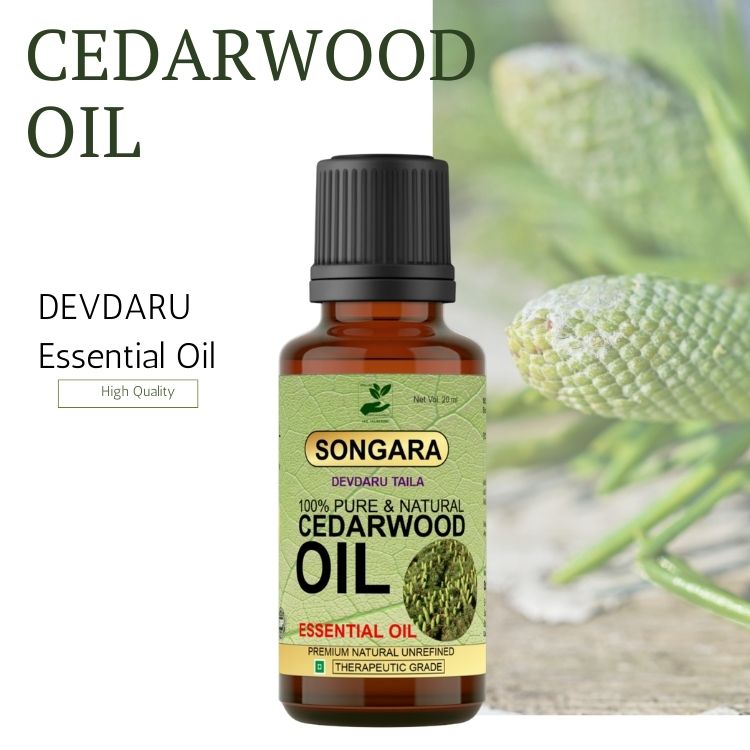 Songara Cedarwood Essential Oil | Grocsy
