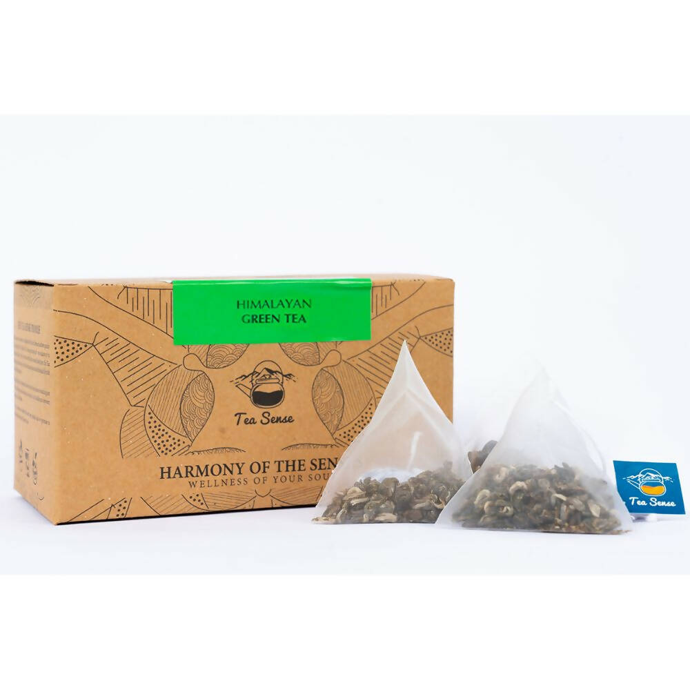 Tea Sense Himalayan Green Tea Bags Box | Grocsy