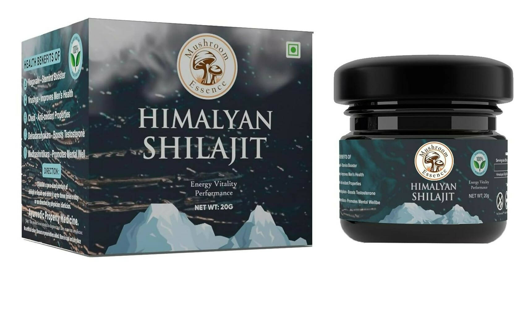 Mushroom Essence Pure Himalayan Sj Resin | Grocsy