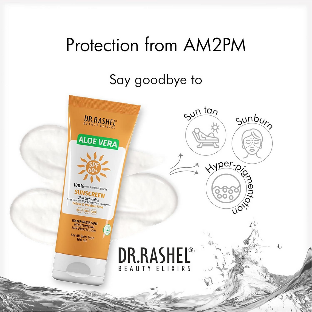 Dr.Rashel Aloe Vera Sunscreen SPF 60+ | Grocsy