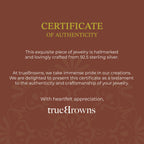 trueBrowns 925 Sterling Silver Precious Swastik Thread Rakhi | Grocsy