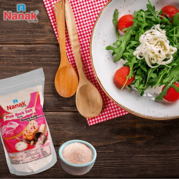 Nanak Himalayan Pink Rock Salt,1Kg | Grocsy