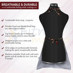 Fitness Mantra Waterproof Kitchen Apron For Men & Women-Multicolour | Grocsy