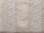Grey Glass Tissue,Net Embroidered Saree With Stitched Blouse - Nimaya Kaksha | Grocsy