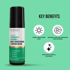 Dr. Sheth's Ceramide & Vitamin C Daily Brightening & Repair Face Cream With 5% Vitamin C, Cica & Amla, Brightens & Repairs Skin - Limited Time Offer | Grocsy