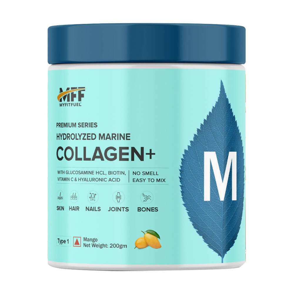 MyFitFuel Hydrolyzed Marine Collagen - Mango | Grocsy