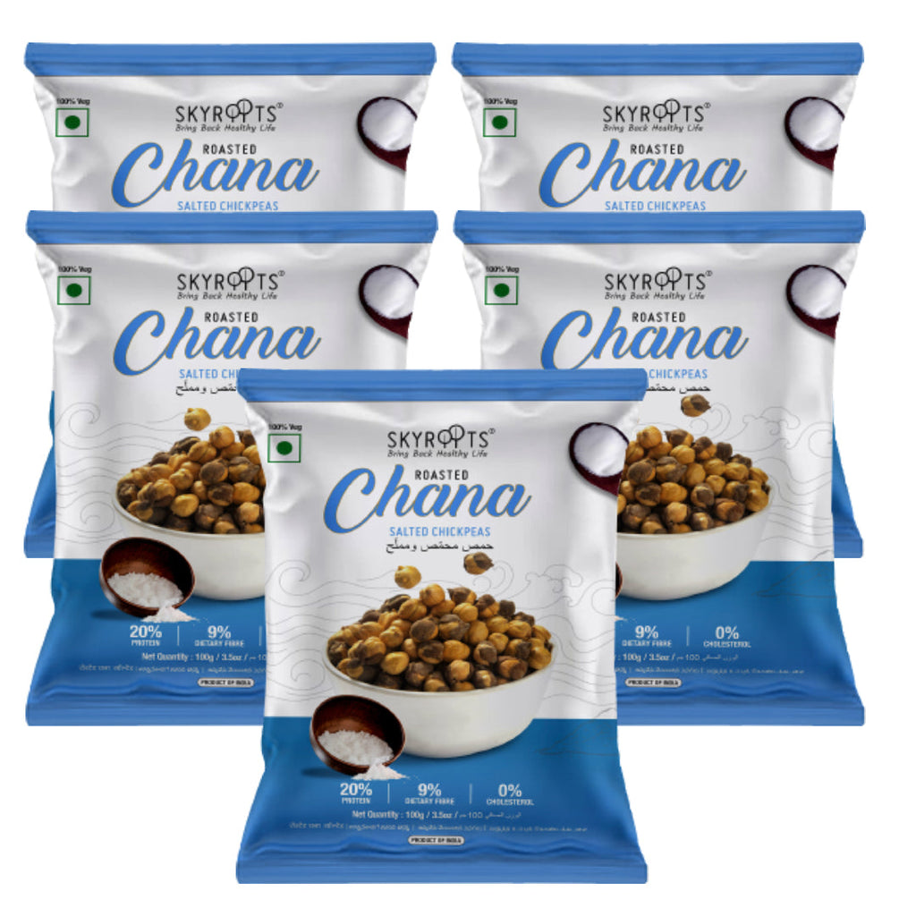 Skyroots Roasted Chana Salted Chickpeas