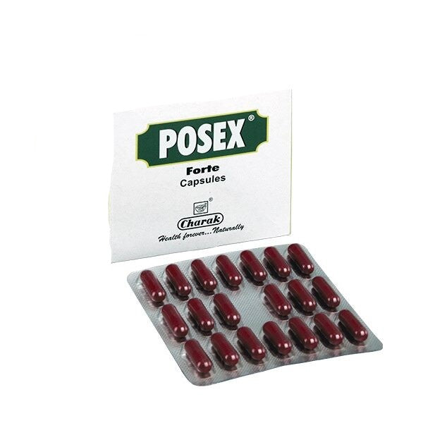 Charak Pharma Posex Forte Capsules | Grocsy
