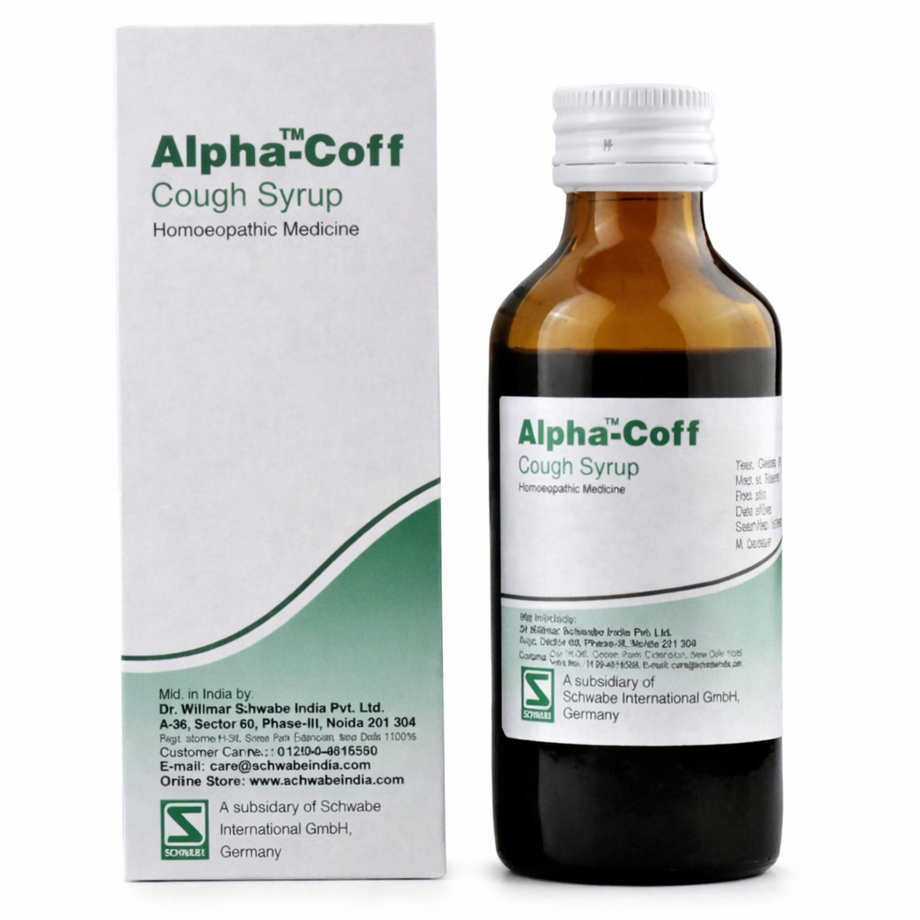 Dr. Willmar Schwabe India Alpha-Coff Cough Syrup | Grocsy