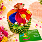 SweeDesi Teej Ghewar Hamper | Grocsy