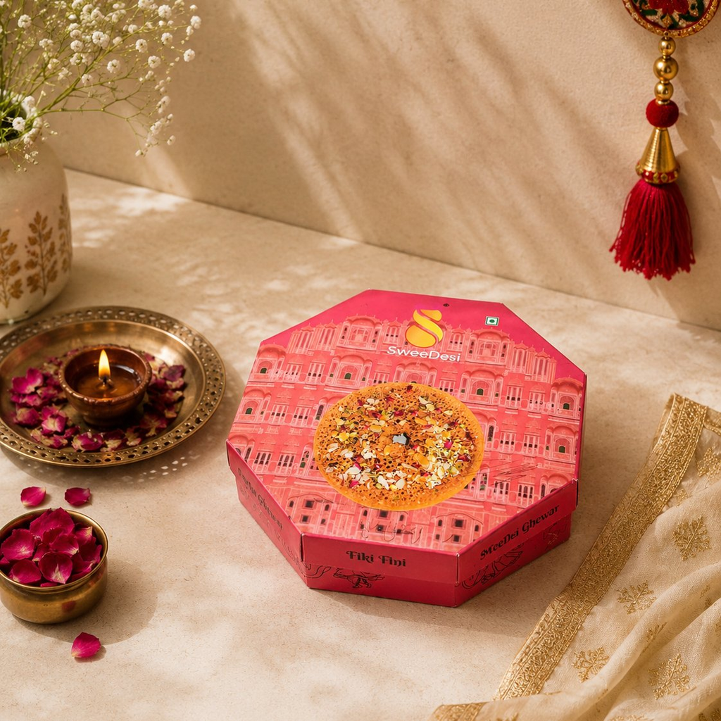SweeDesi Meetha Ghewar - 1Pc | Grocsy