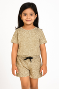 Chilins Kids Girls Cotton Co-ord set Printed | Grocsy