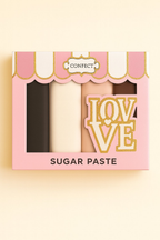 Confect Multipack of Black, White, Skin and Brown Sugarpaste 04 | Grocsy