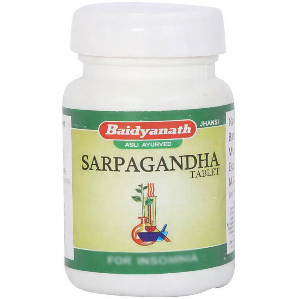 Baidyanath Jhansi Sarpagandha Tablets | Grocsy