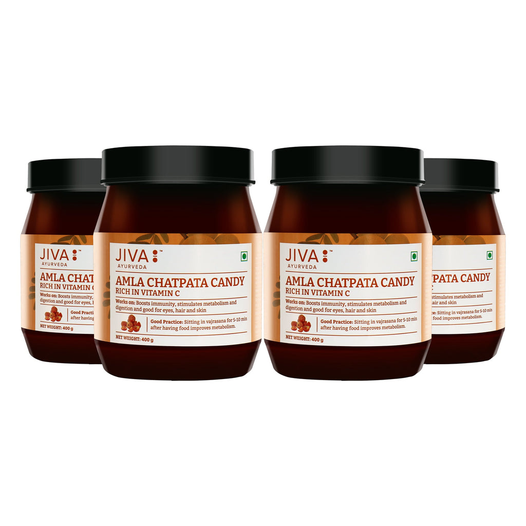 Jiva Ayurveda Chatpata Amla Candy | Grocsy