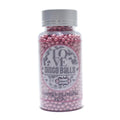 Confect Cherry Blossom Pink Disco Balls Sprinkles 4 MM | Grocsy