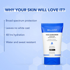 Bella Vita Organic Sunscreen SPF 50 For Dry Skin | Grocsy