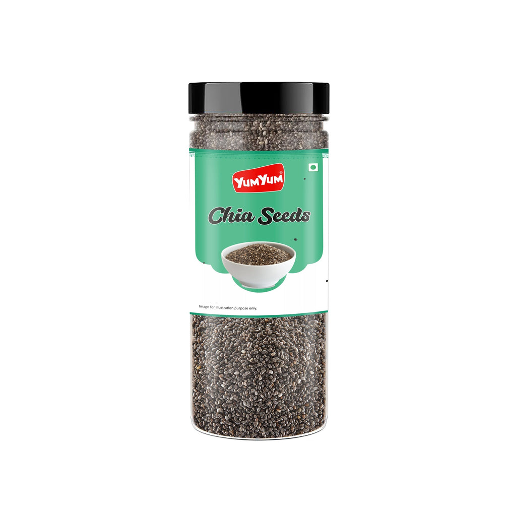 Yum Yum Raw Chia Seeds Jar | Grocsy