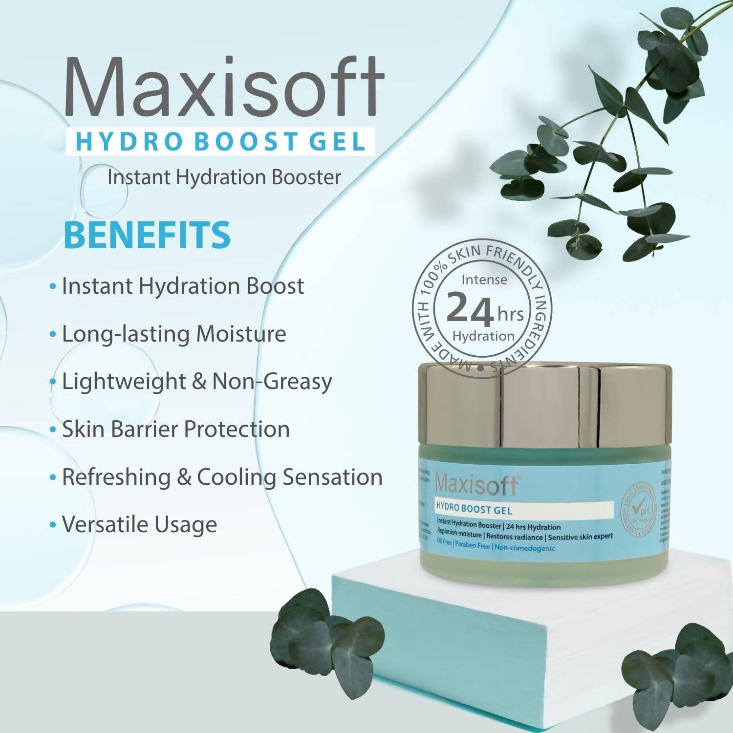 Maxisoft Hydro Boost Gel | Grocsy