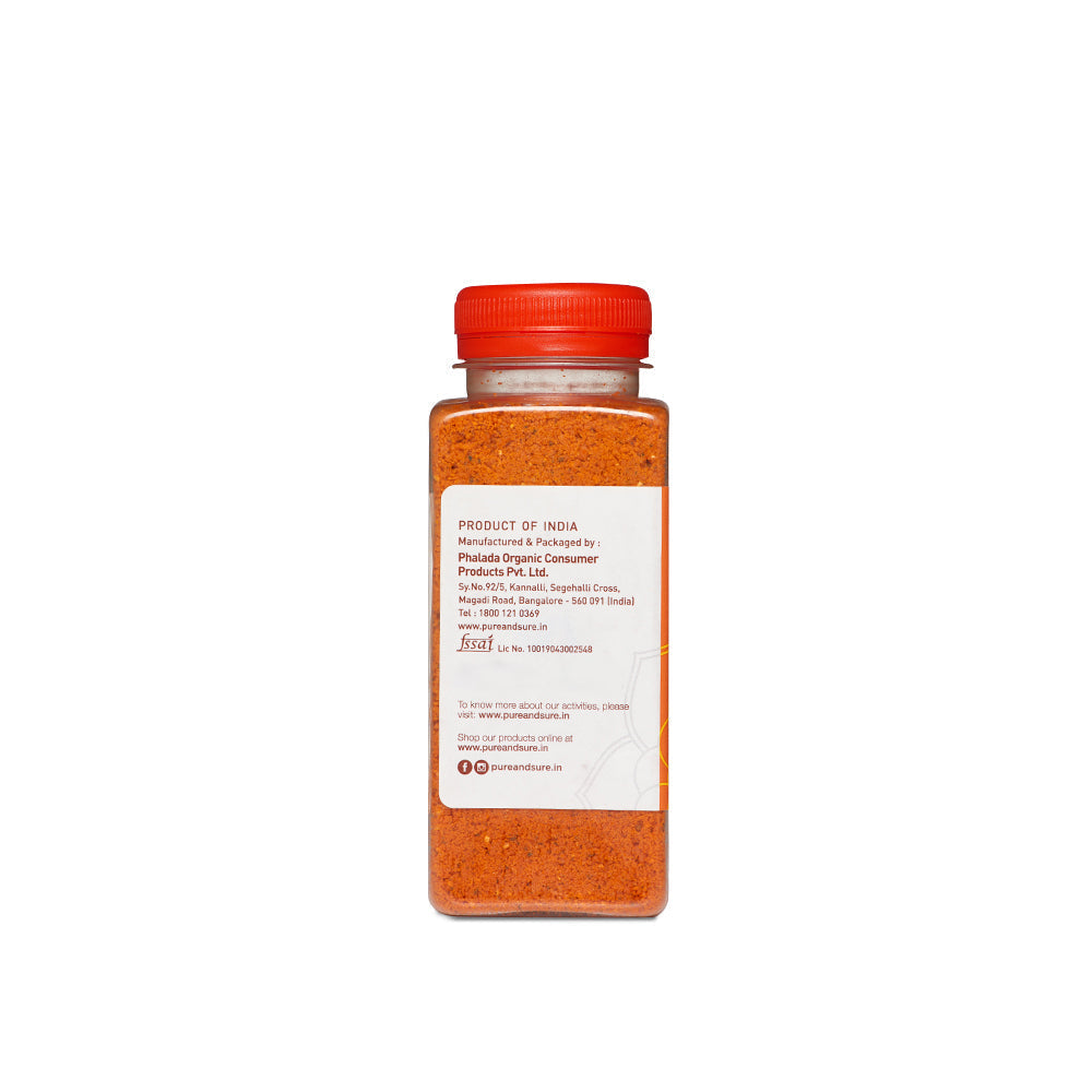Pure & Sure Organic Chutney Powder - Groundnut | Grocsy