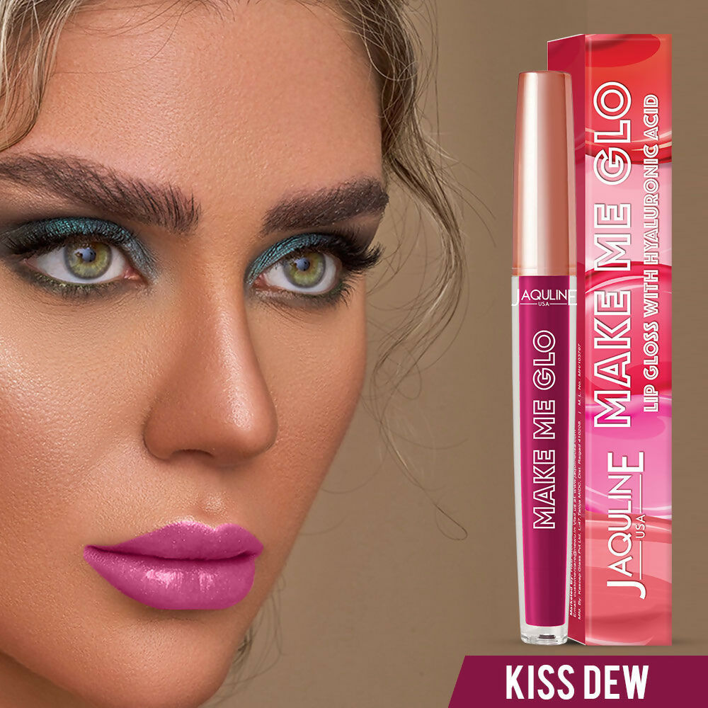 Jaquline USA Make Me Glo Lip Gloss - Kiss Dew | Grocsy