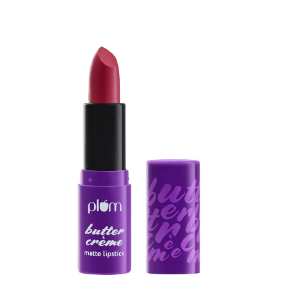 Plum Butter Crème Matte Lipstick Rouge Riot - 128 (Rouge Pink) | Grocsy
