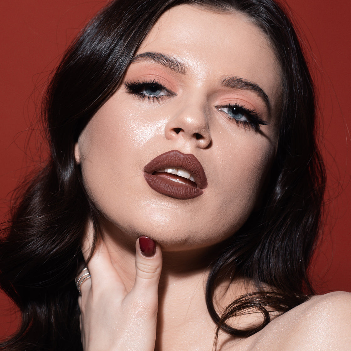 Star Struck By Sunny Leone Matte Liquid Lip Color - Cinnamon | Grocsy