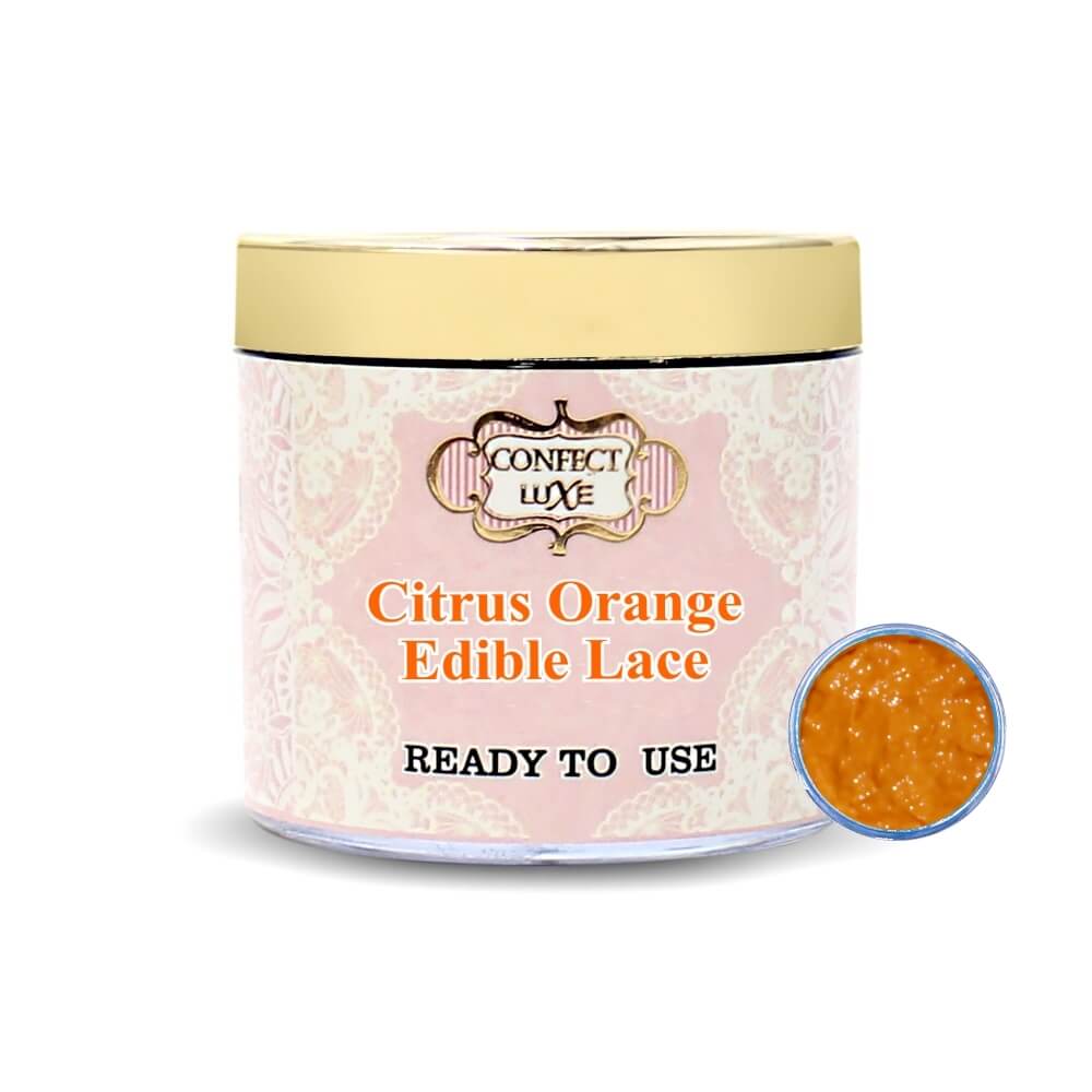 Confect Citrus Orange | Edible Lace | Grocsy