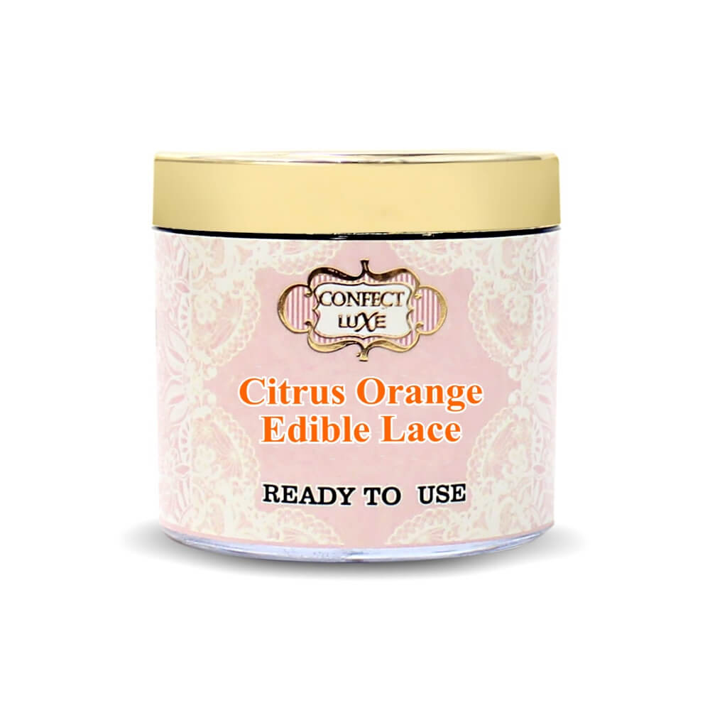Confect Citrus Orange | Edible Lace | Grocsy