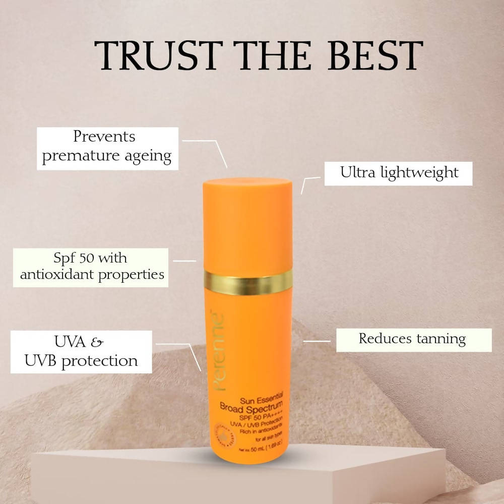Perenne SUn Essential Broad Spectrum Sunscreen | Grocsy
