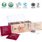 Teabox Organic Ashwagandha Green Tea Bags | Grocsy