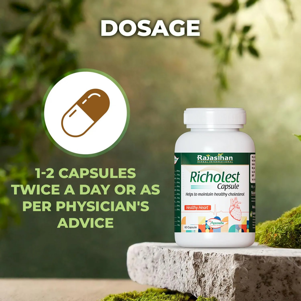 Rajasthan Herbals Richolest Capsules | Grocsy