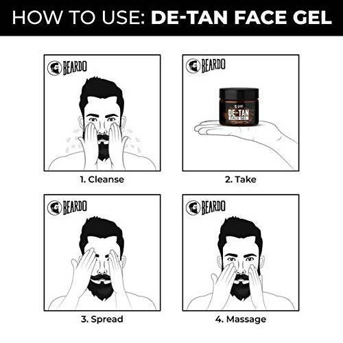 Beardo De-Tan Face Gel | Grocsy