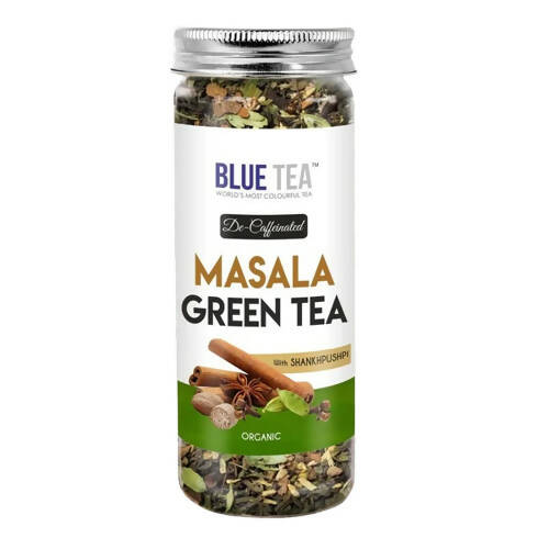 Blue Tea Organic Masala Green Tea | Grocsy