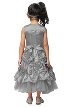 Asmaani Kids Party Wear Stylish Dresses, Perfect for Parties, Functions & Vacations - Grey | Grocsy