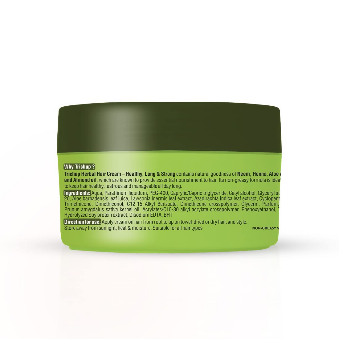 Vasu Healthcare Trichup Healthy, Long & Strong Herbal Hair Cream | Grocsy