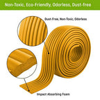 Safe-O-Kid Unique High Density- Prevents From Head Injury Multi-Functional 2 Meter Edge Guard - Yellow | Grocsy