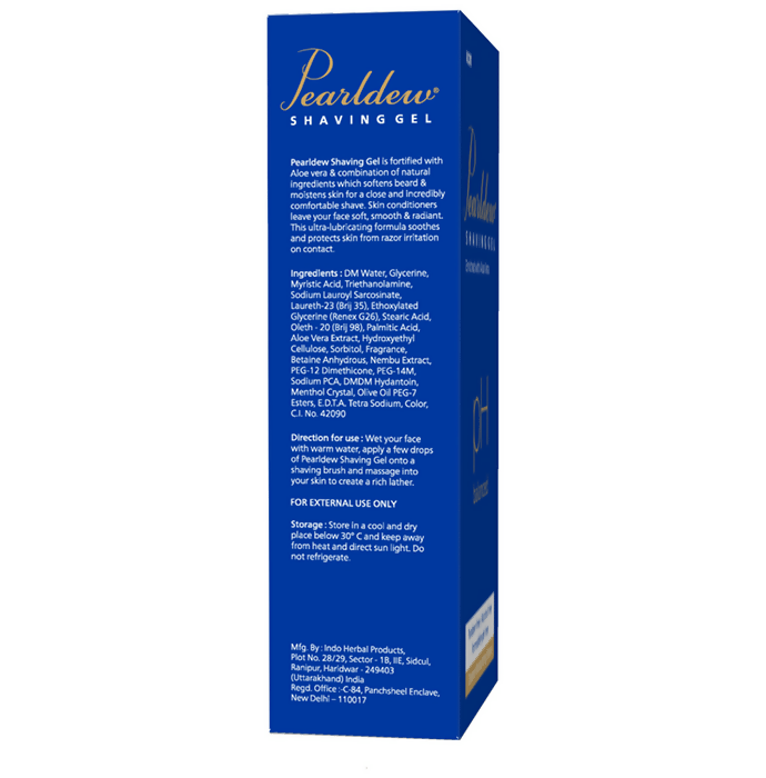 Pearldew PH Balanced Shaving Gel | Grocsy