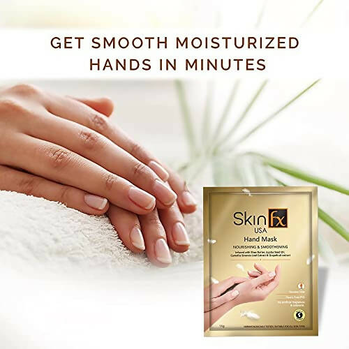 Skin Fx Nourishing & Smoothening Hand Sheet Mask | Grocsy